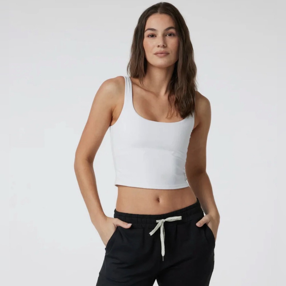 Vuori White Tank Top